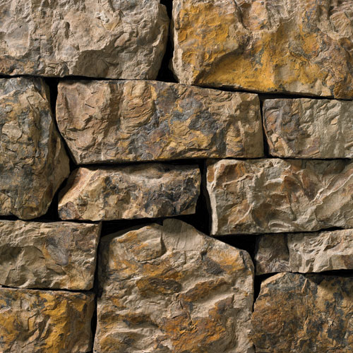 Rustic Strip Blend Veneer Thinstone Corners