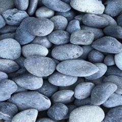 Medium Black Mexican Beach Pebbles