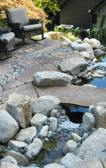 Mr Mulch Landscape Supply - How To Build A River Rock Patio