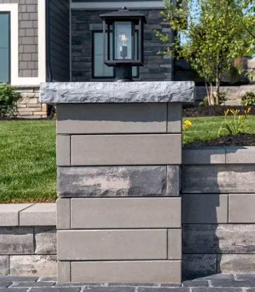stone pillar cap patio pillar caps