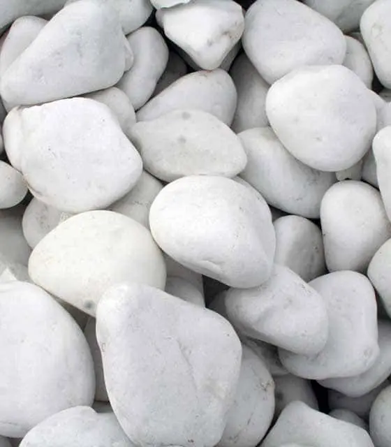 white river rocks landscaping