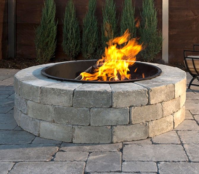 outdoor Fire pit patio