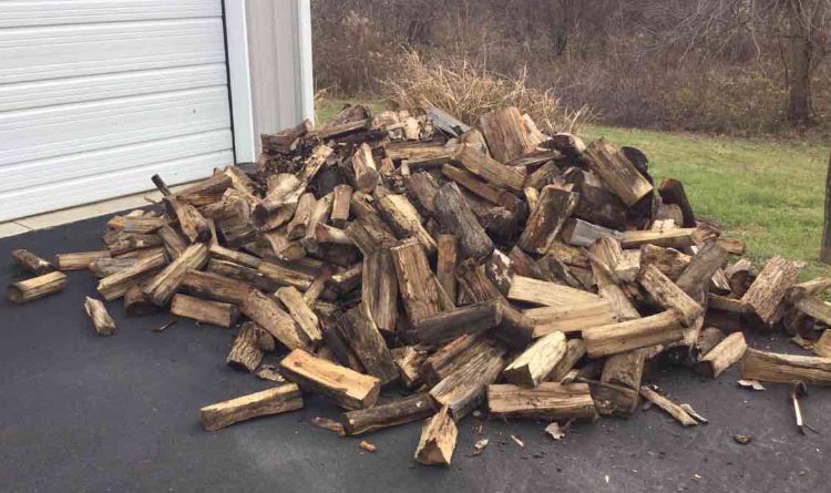 cord firewood delivery seasoned