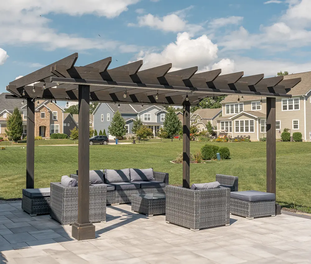 Custom Pergola Installation