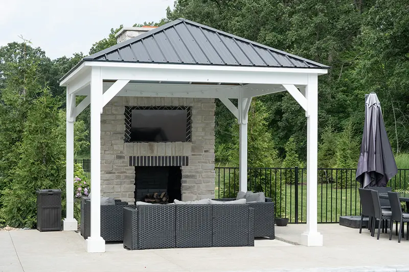 custom wood pavilions