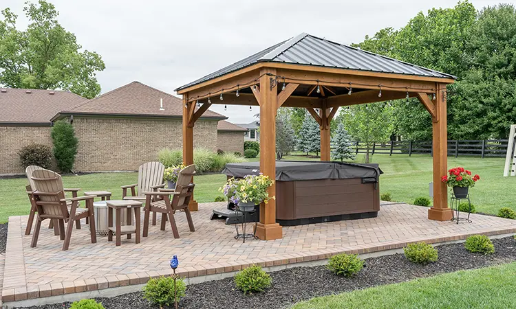 pergola pavilion gazebo backyard construction ohio
