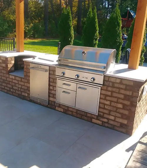 outdoor kitchen patio builders