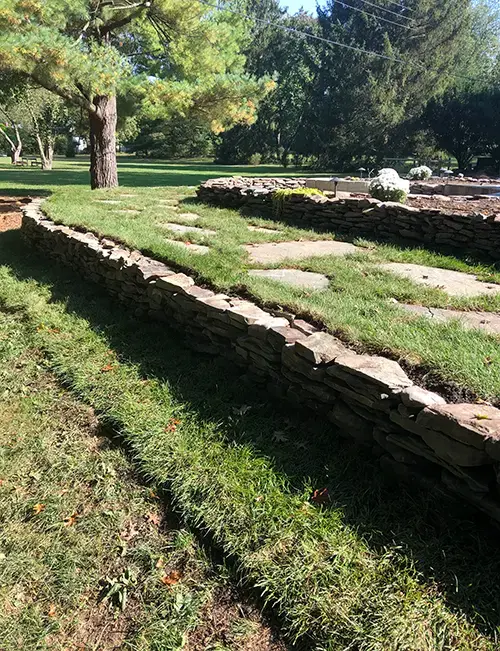 Retaining Wall landscaping