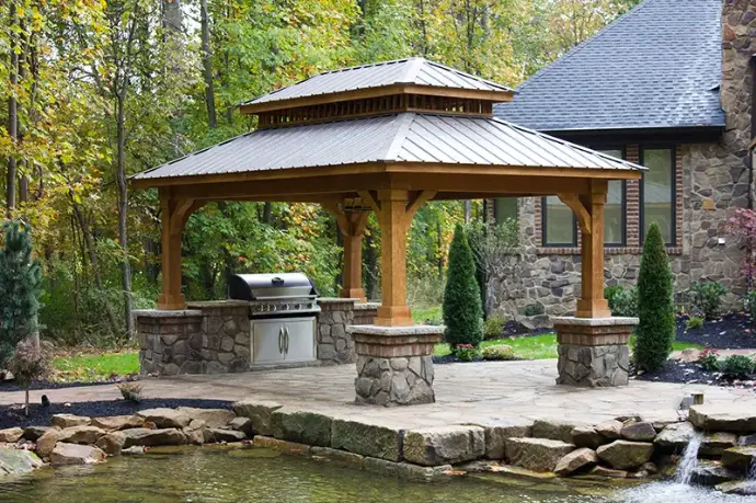 pavilion contractors Columbus
