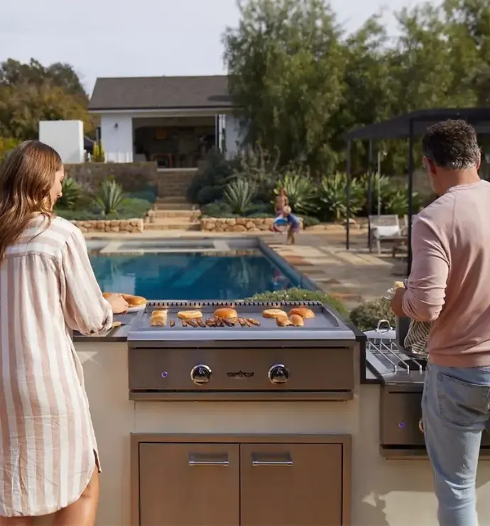 Outdoor kitchen contractors in columbus