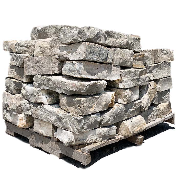 Stones for landscaping Ohio Oakfield 8" Split Medium