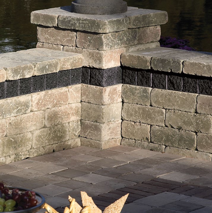 Brussels Dimensional Standard Sandstone Retaining Wall Blocks