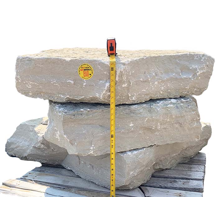 Massive landscape stones