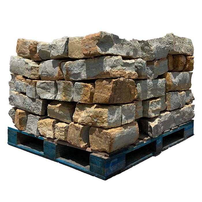 Rustic Buff 5" Edging retaining wall