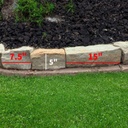 Rustic Buff 5" Edging Stone