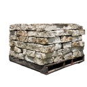 Stones for landscaping Ohio Rustic Buff Beige 8" Split Medium