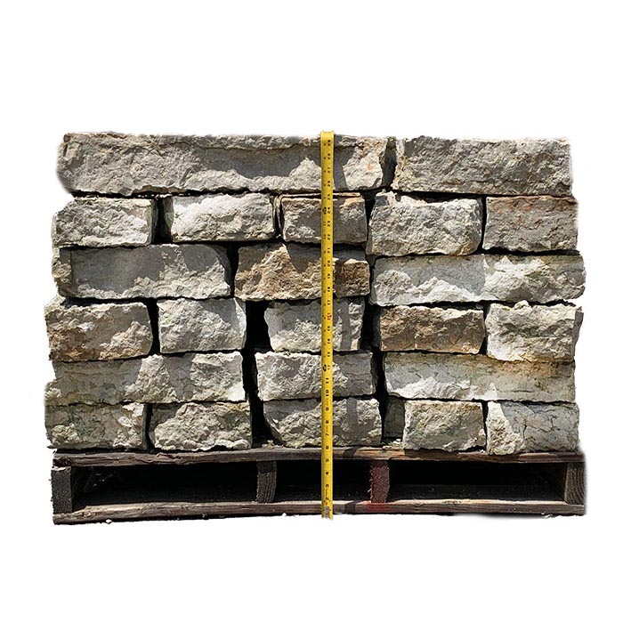 Natural stone Columbus Ohio Rustic Buff Beige 8" Split Medium