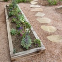 Pea Gravel landscape