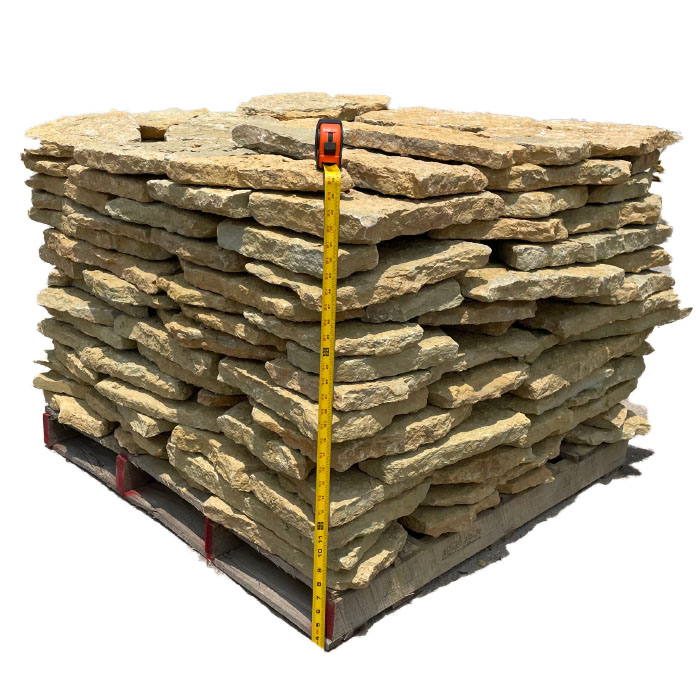 landscaping stone Southern Buff Thin