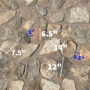 cheap patio stone Moss Rock Medium