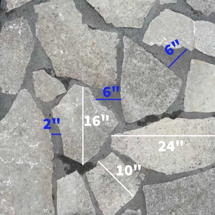 Natural stone patio Eden Thin
