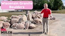 Wisconsin Granite Boulders