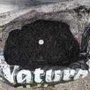 Dyed Black Double Shredded Hardwood Bulk Mulch