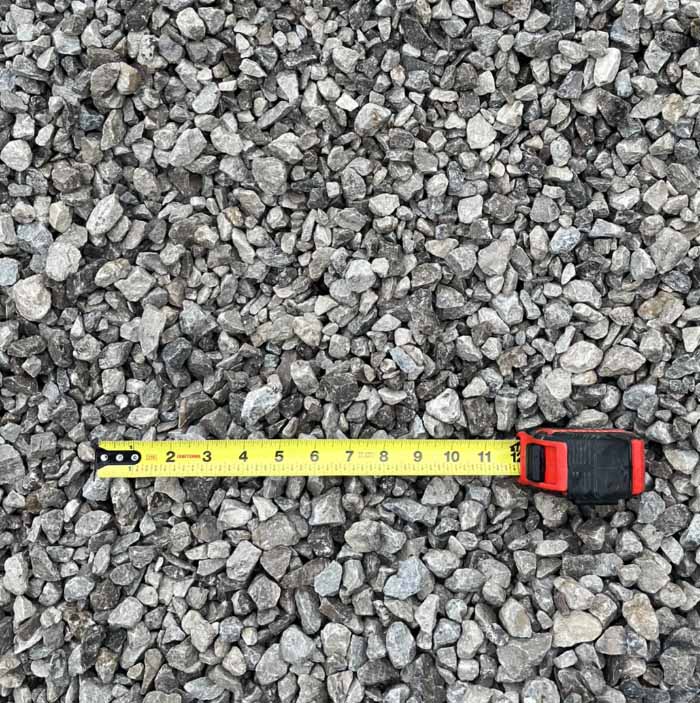 How big is 57 gravel