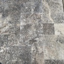 Travertine Tile patio