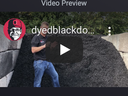 Dyed Black Double Shredded Hardwood Mulch