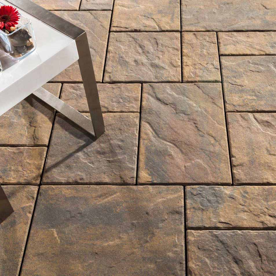 Unilock Beacon Hill Flagstone Concrete Walkway Paver