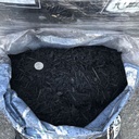 Black bags of mulch