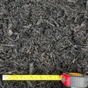 black mulch landscaping