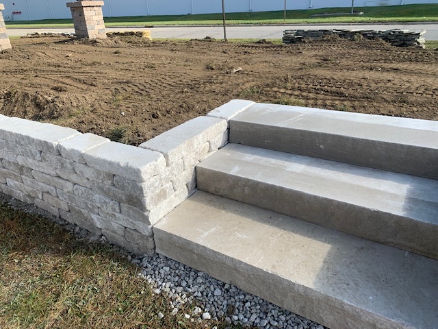Indiana Limestone Step 4' x 16" x 6"