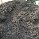 Dyed Black Double Shredded Compost Hardwood Bulk Mulch (Packaged)