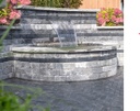 Brussels Dimensional Small Tapered Limestone Retaining Wall Block*