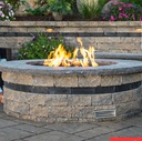 Estate Wall Random River Retaining Wall Block 6"