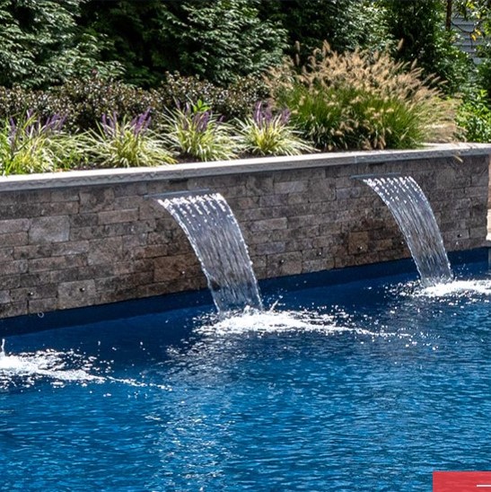 Estate Wall Random Sierra Landscape Blocks 6"