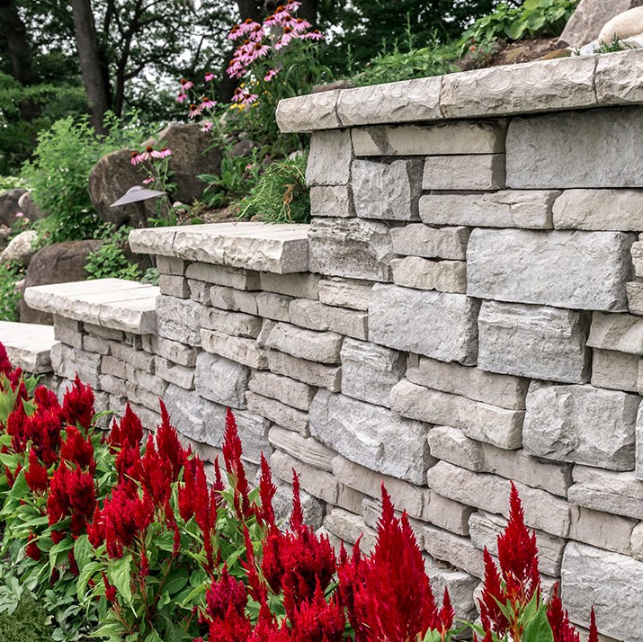 Rivercrest Random Wall Buff Retaining Wall Blocks