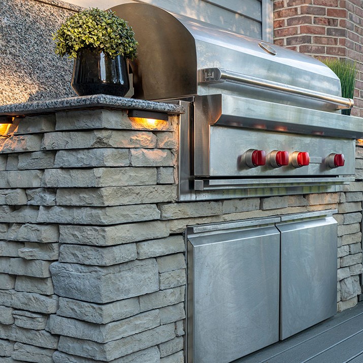 Rivercrest Random Coastal Slate Wall Landscape Blocks