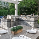 Rivercrest Random Coastal Slate Wall Stone Retaining Wall