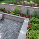 U-Cara Standard Fascia Panel French Grey Retaining Wall Block