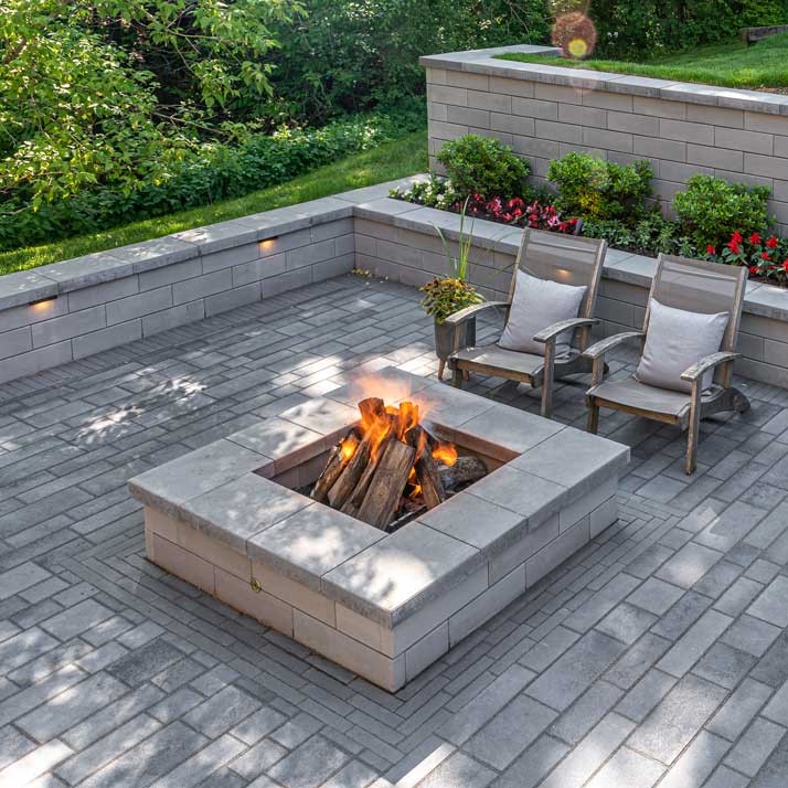 U-Cara Standard Fascia Panel Granite Retaining Wall Block