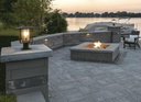 Unilock Artline Concrete Patio Pavers Installed