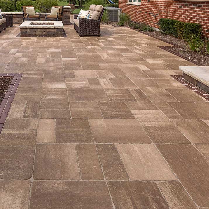 Unilock Bristol Valley Concrete Flagstone Patio Paver