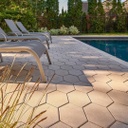 Hex Paver Summer Wheat Paving Stone