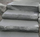Natural stone steps Landscaping in Ohio