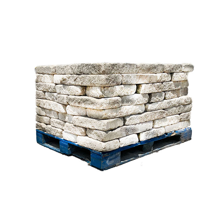 Stones for landscaping Ohio Tumbled Indiana 8" Split