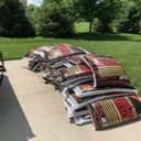 brown mulch bags of mulch