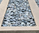 Medium Black Mexican Beach Pebbles